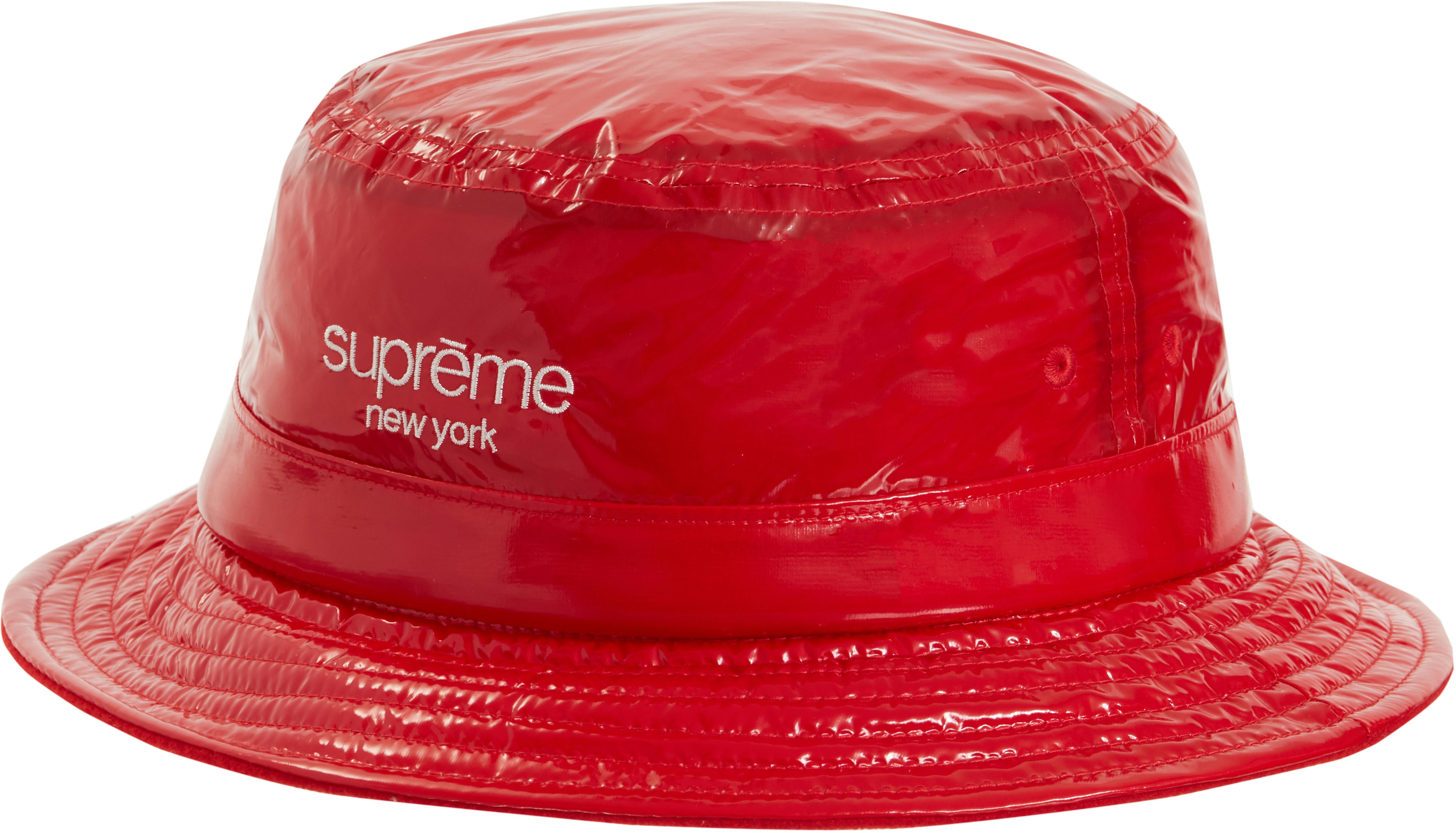 supreme-shiny-nylon-crusher-red