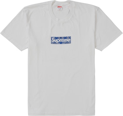 Kemeja Supreme Bandana Box Logo Putih Buy Kemeja Supreme Bandana Box Logo Putih