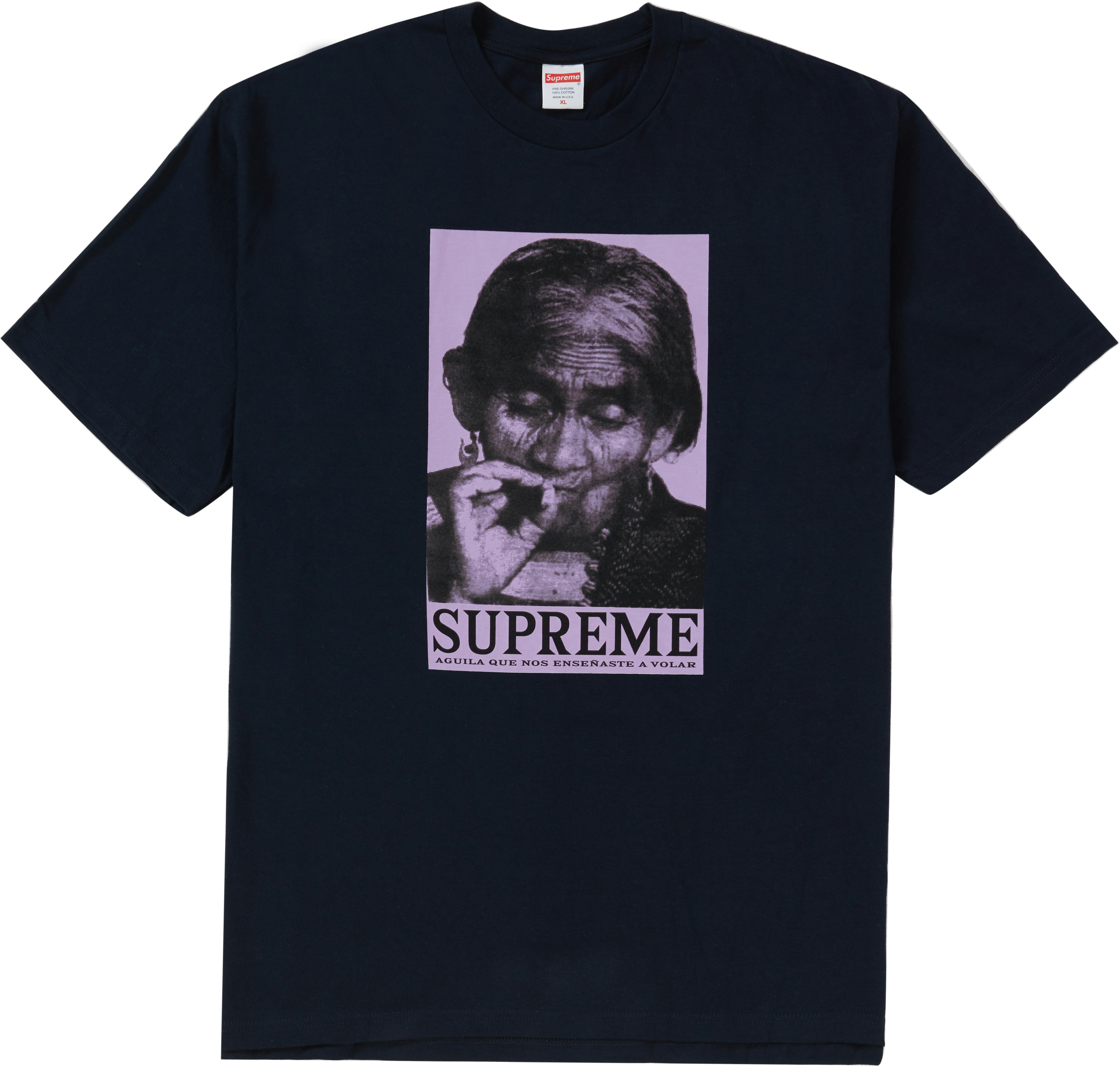 supreme-aguila-tee-navy