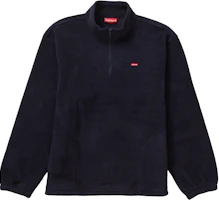 Supreme Polartec Half Zip Pullover Navy Supreme Polartec Half Zip Pullover Navy