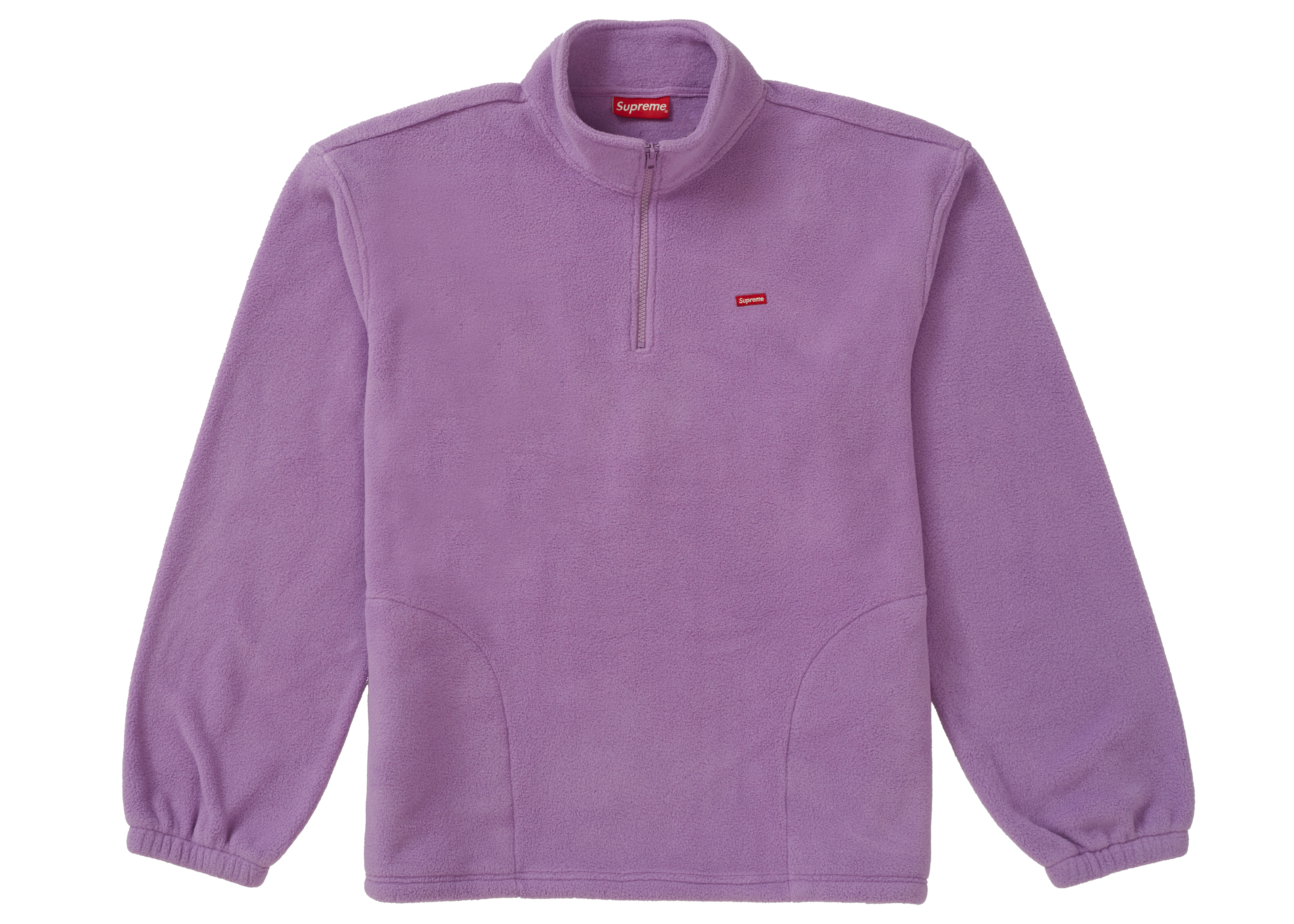 Supreme Polartec Half Zip Pullover Light Purple - Novelship