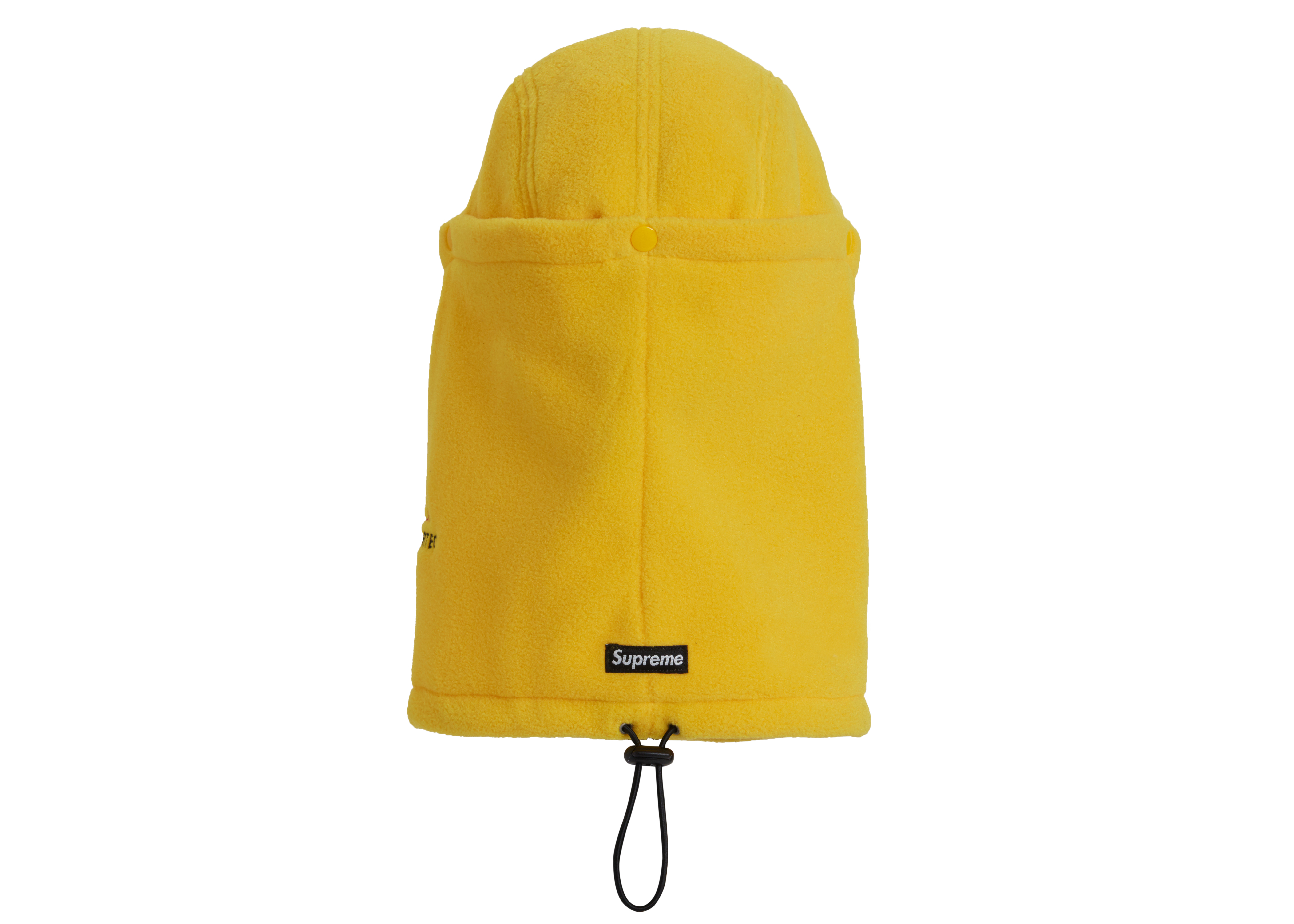 Supreme Facemask Polartec Camp Cap Yellow 圖 2
