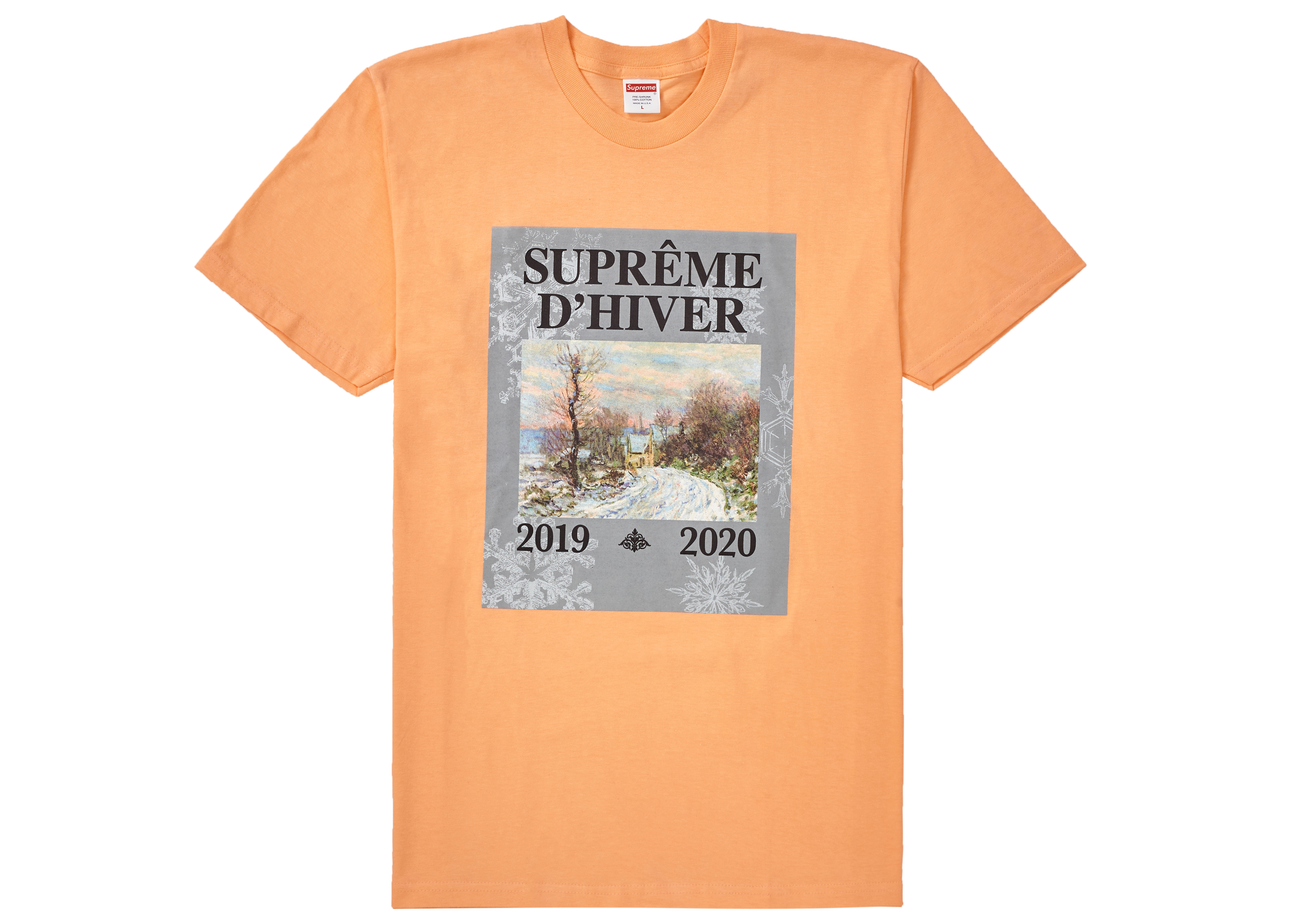 Buy Camiseta Supreme D'Hiver Durazno.
