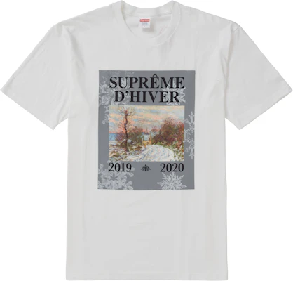 Supreme D'Hiver 白色短袖T恤 Buy Supreme D'Hiver 白色短袖T恤