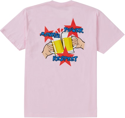 Kaos Supreme Money Power Respect Pink Muda Order Kaos Supreme Money Power Respect Pink Muda