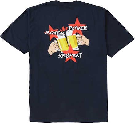 Supreme Money Power Respect Tee Navy Order Supreme Money Power Respect Tee Navy