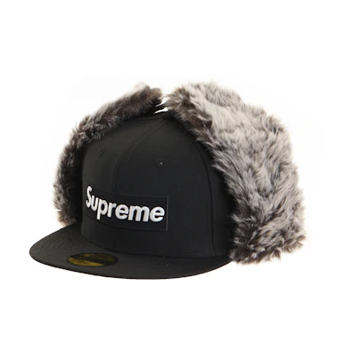 Supreme Earflap New Era Black