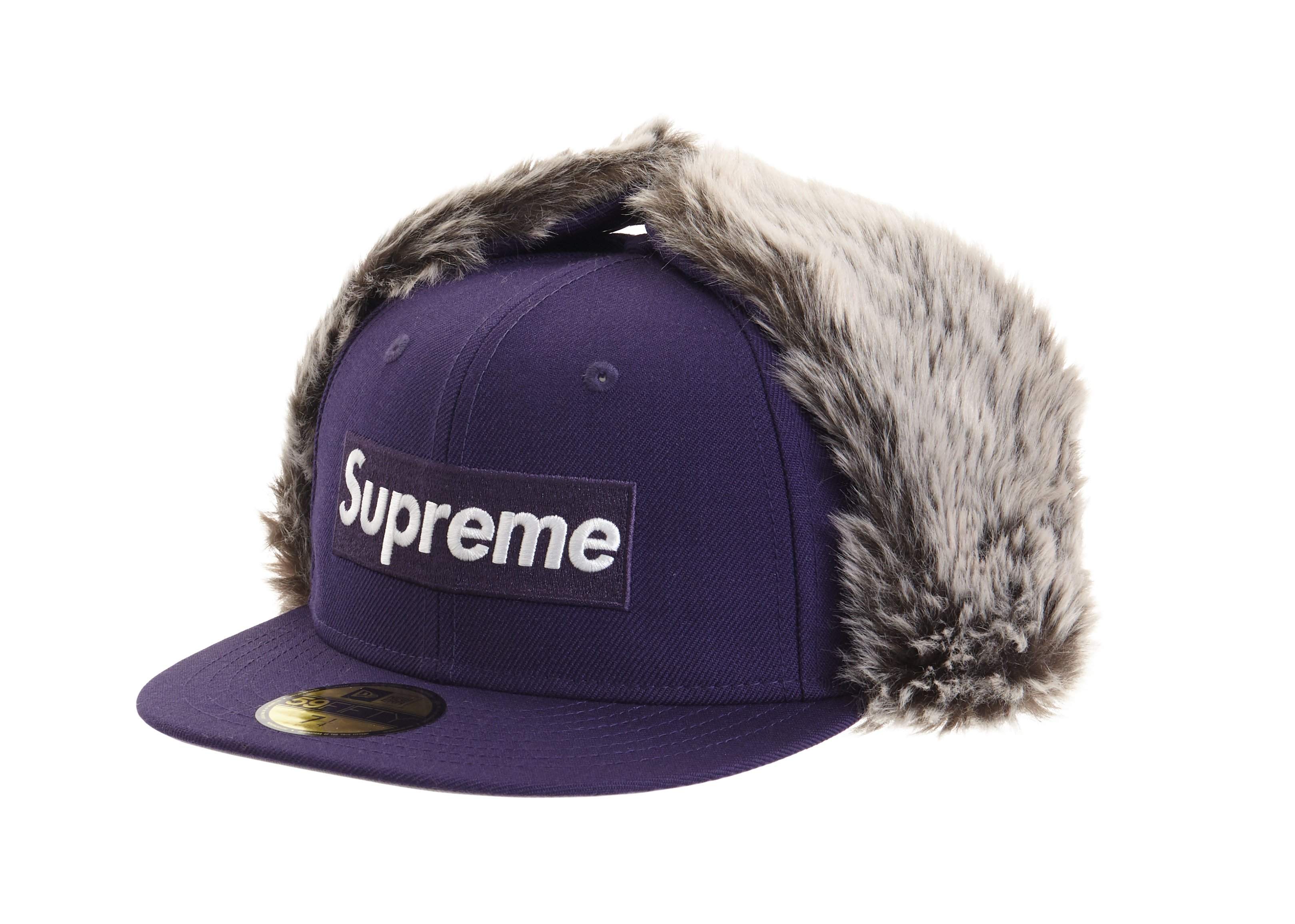 Buy Supreme Earflap New Era Purple