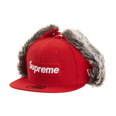 Supreme Earflap New Era Red