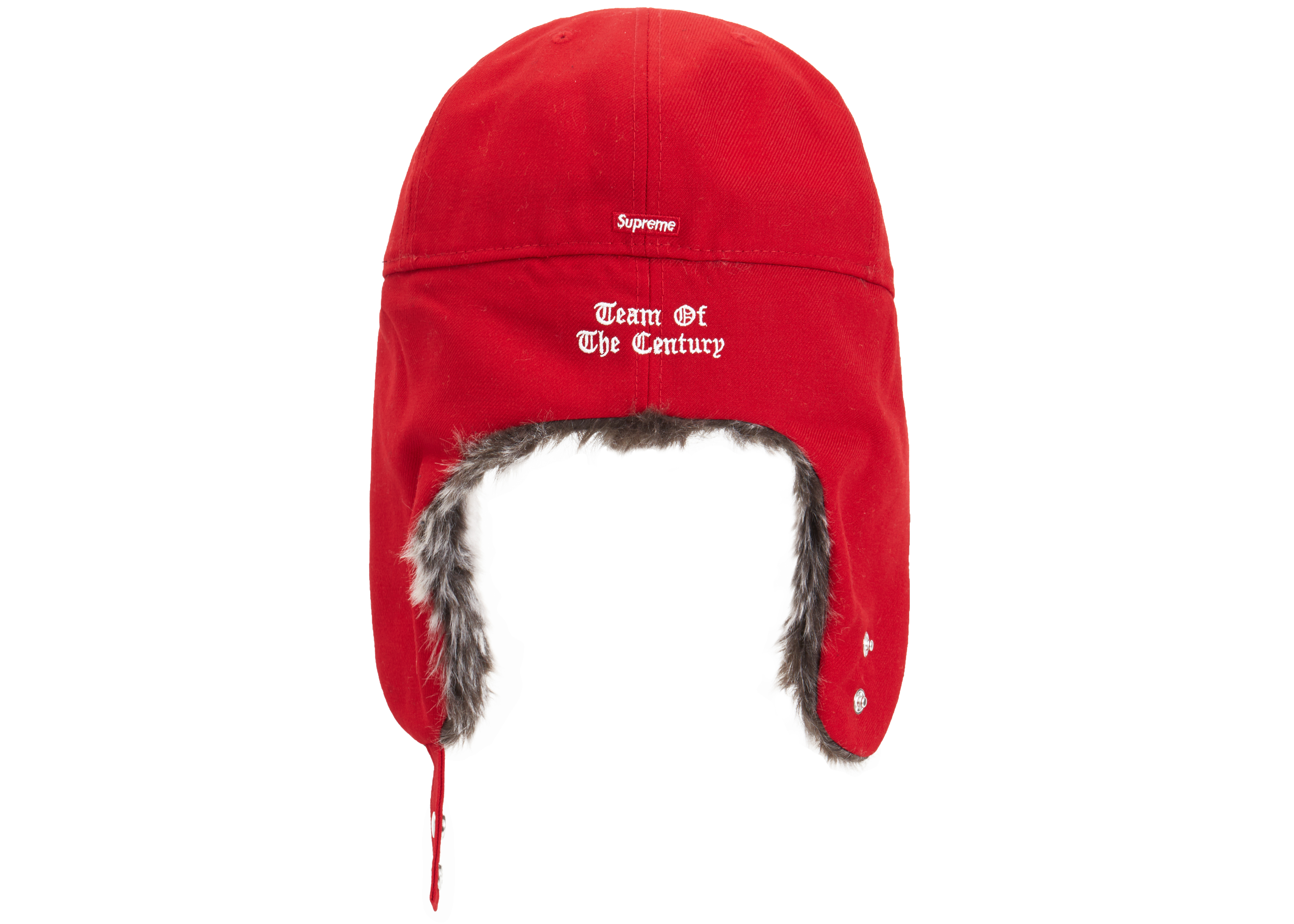 Supreme Earflap New Era Red - Novelship