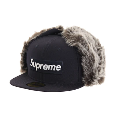Supreme Earflap New Era Navy