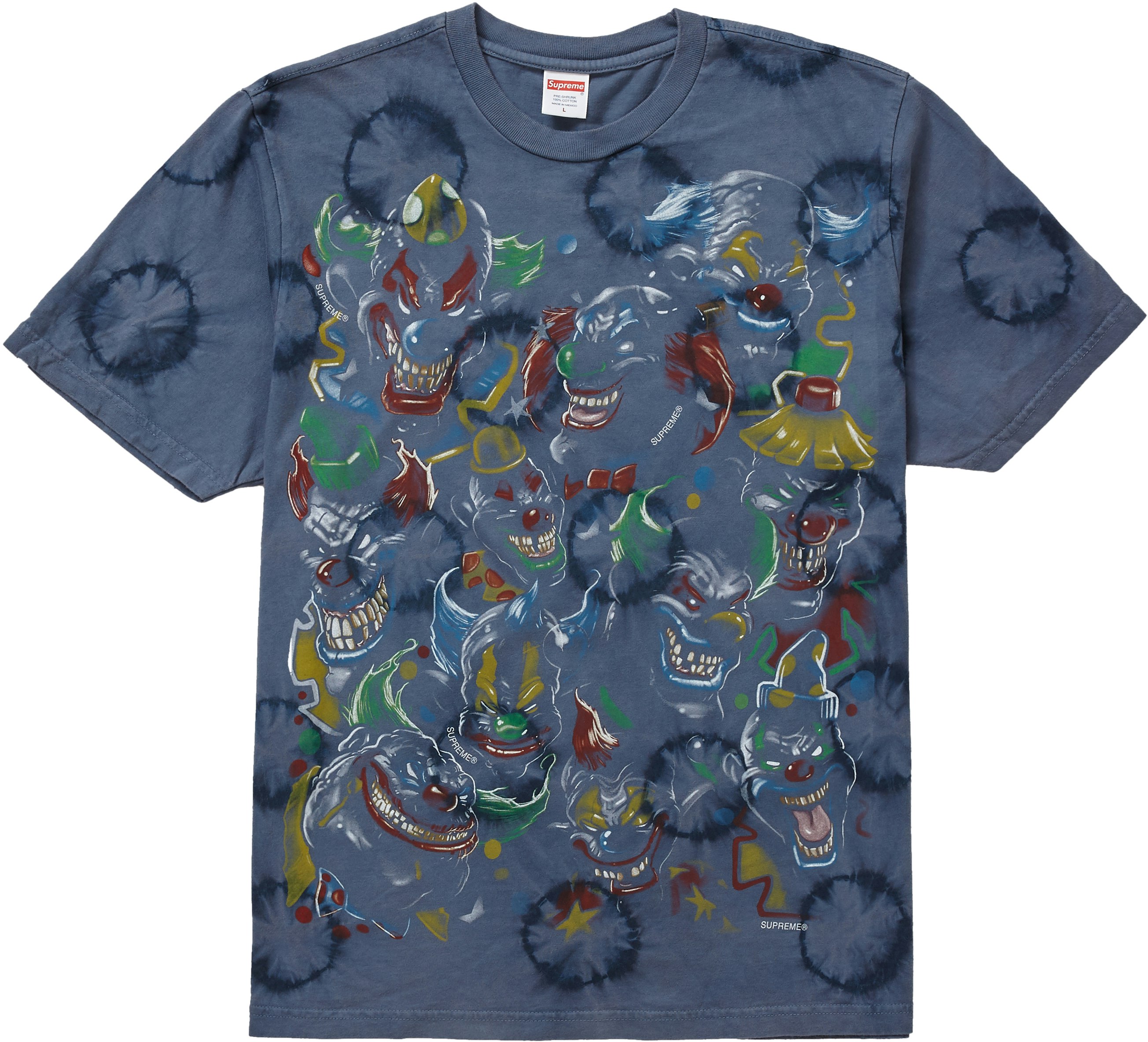 supreme-clowns-tee-bleached-navy