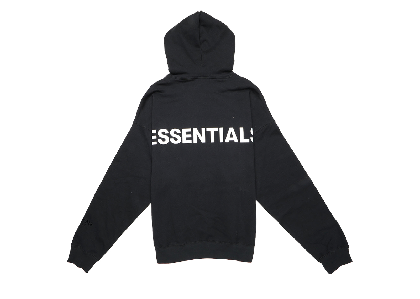 Fear of God ESSENTIALS 3M Logo Pullover Hoodie (FW19) Black/White