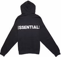 Fear of God ESSENTIALS 3M Logo Pullover Hoodie (FW19) Black/White Fear of God ESSENTIALS 3M Logo Pullover Hoodie (FW19) Black/White