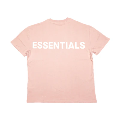 FOG ESSENTIALS Pink 3M Logo Boxy T-Shirt Blush