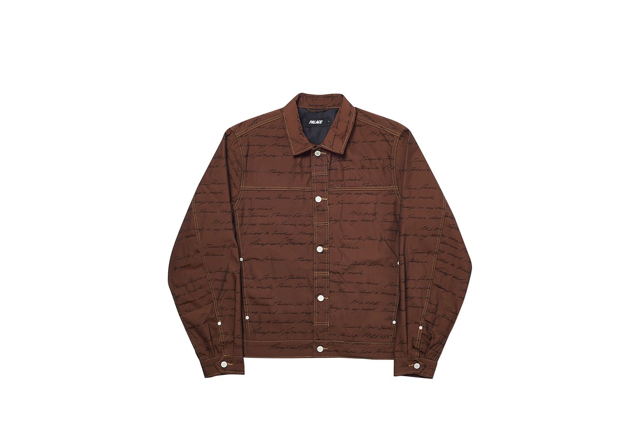 Buy パレス Das Mind ジャケット (オレンジ/黒)
