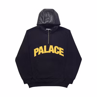 Palace Puffer Hood Black