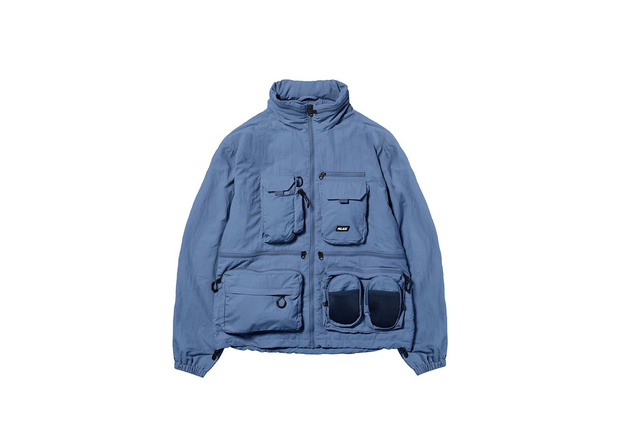 Palace Bare Storage Jacket Flint Grey - Novelship