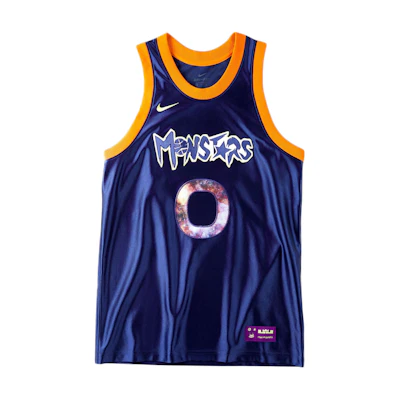 Nike LeBron Monsters DNA Jersey Navy