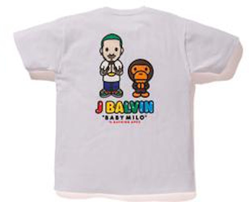 "BAPE x J Balvin Milo Camiseta Blanca" Order "BAPE x J Balvin Milo Camiseta Blanca"