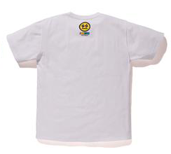 Order BAPE x J Balvin Peeping Milo Tee White