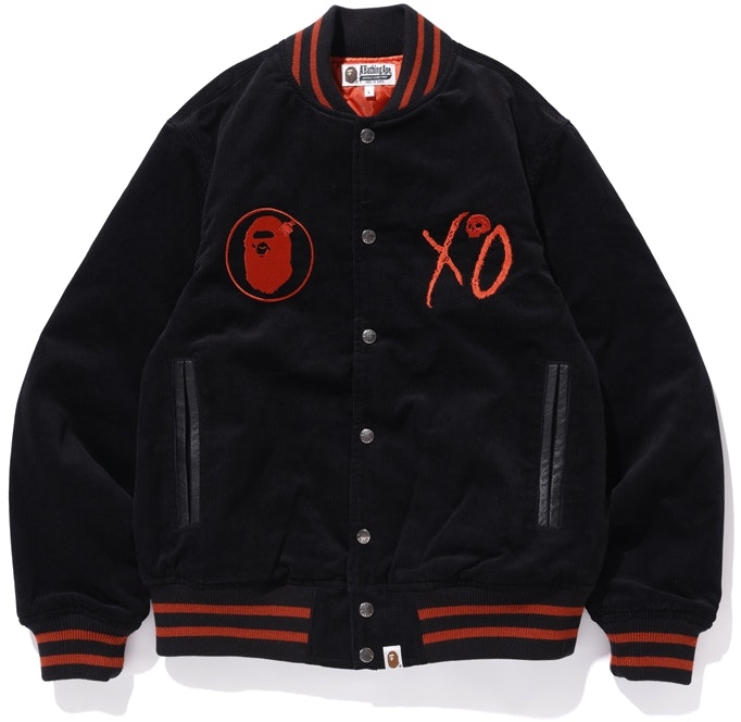 bape-x-xo-varsity-jacket-black