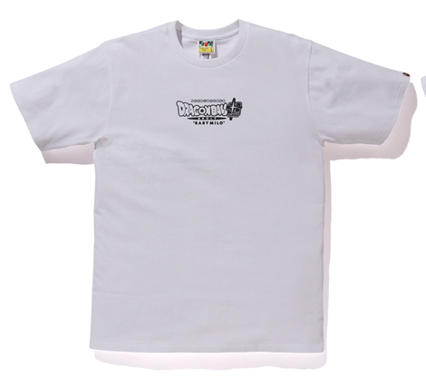 Buy 베이프 x 드래곤볼 슈퍼 손오공 & 베지터 티셔츠 (화이트) 
