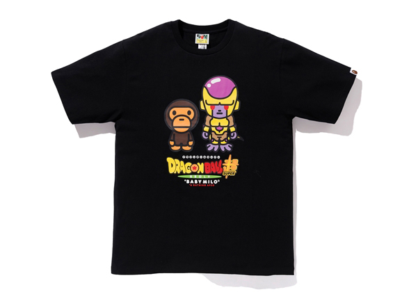 Buy Camiseta Negra BAPE x Dragon Ball Super Golden Frieza