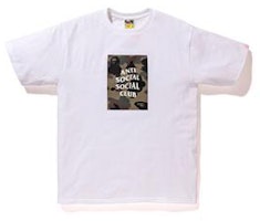 BAPE x Anti Social Social Club 1st Camo Box Tee (FW19) White/Green Camo BAPE x Anti Social Social Club 1st Camo Box Tee (FW19) White/Green Camo