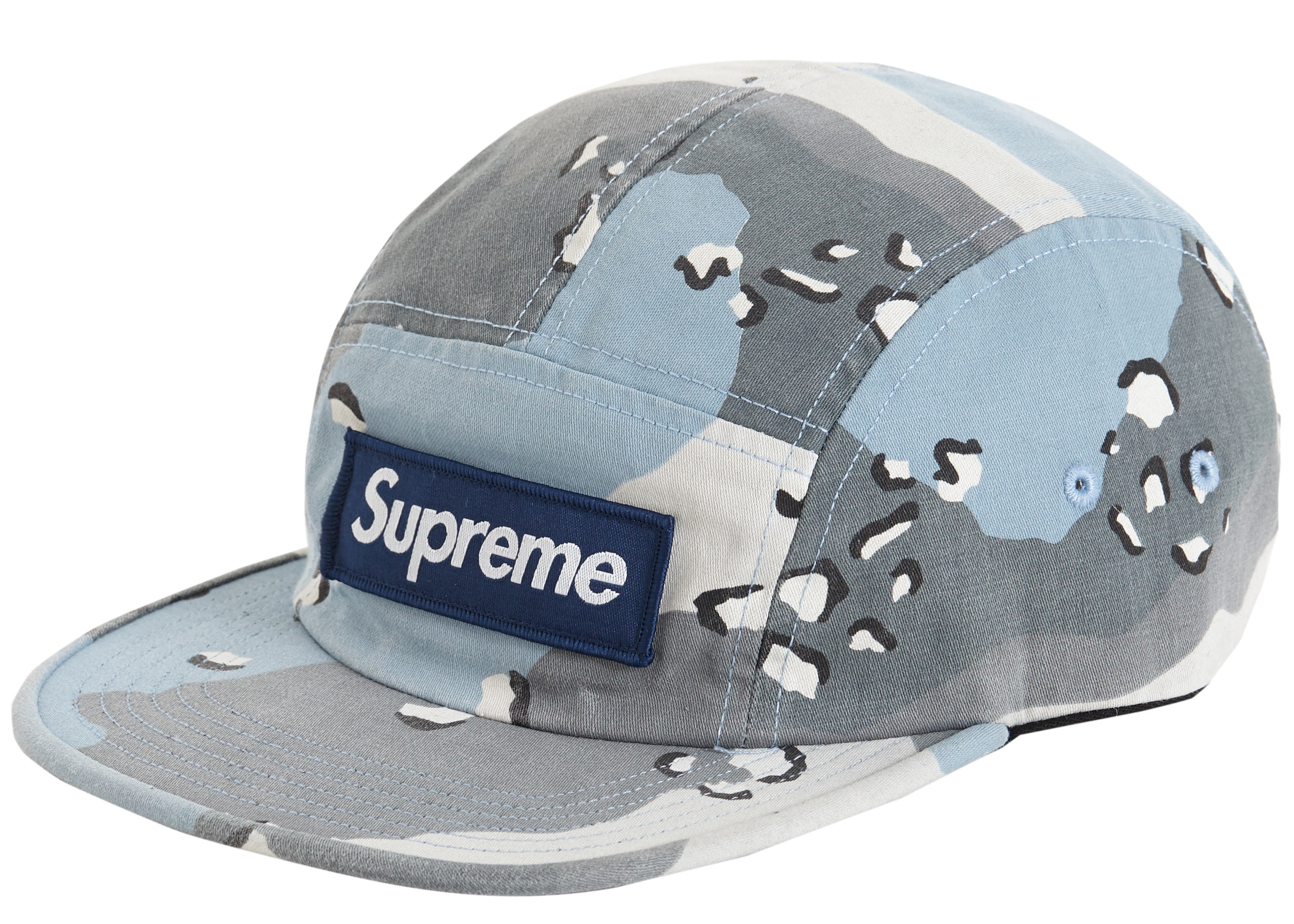 Supreme Military Camp Cap (SS20) Blue Desert Camo - Novelship