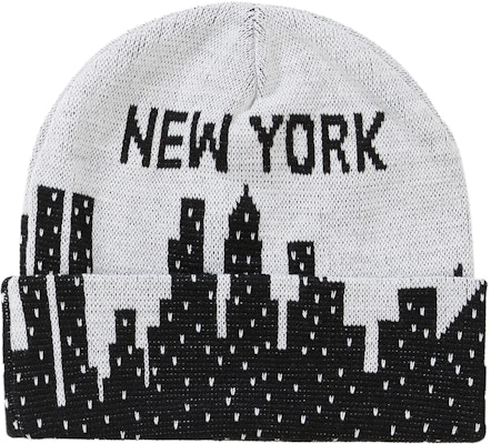 Supreme 纽约白色毛线帽 Buy Supreme 纽约白色毛线帽