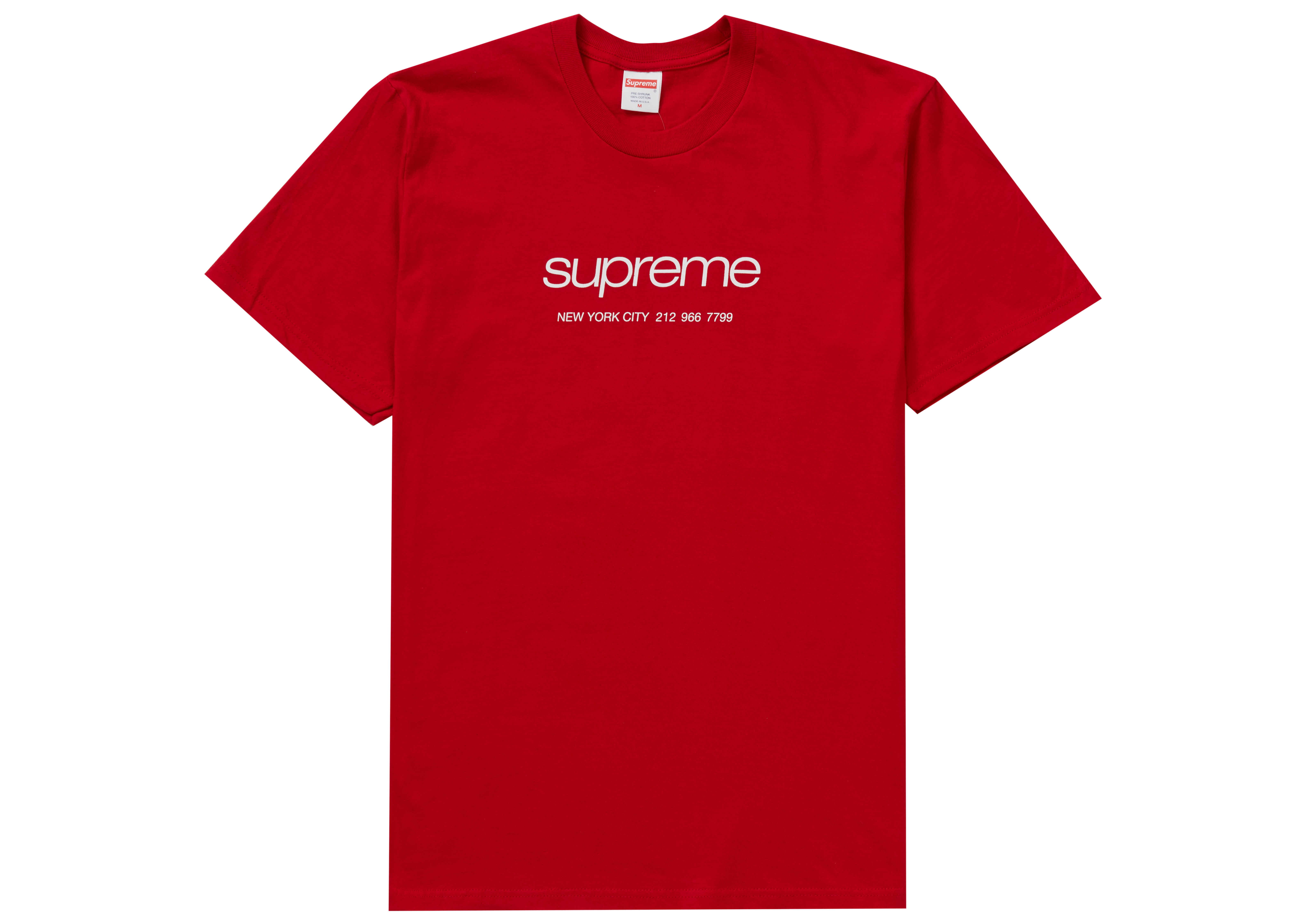 Supreme Shop Tee Red - Novelship