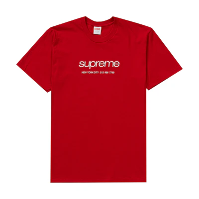 Supreme Shop Tee Red