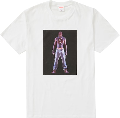 Supreme トゥパック ホログラムTシャツ (白)
Buy Supreme トゥパック ホログラムTシャツ (白)