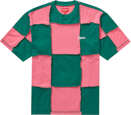 Supreme Patchwork S/S Top Green Buy Supreme Patchwork S/S Top Green