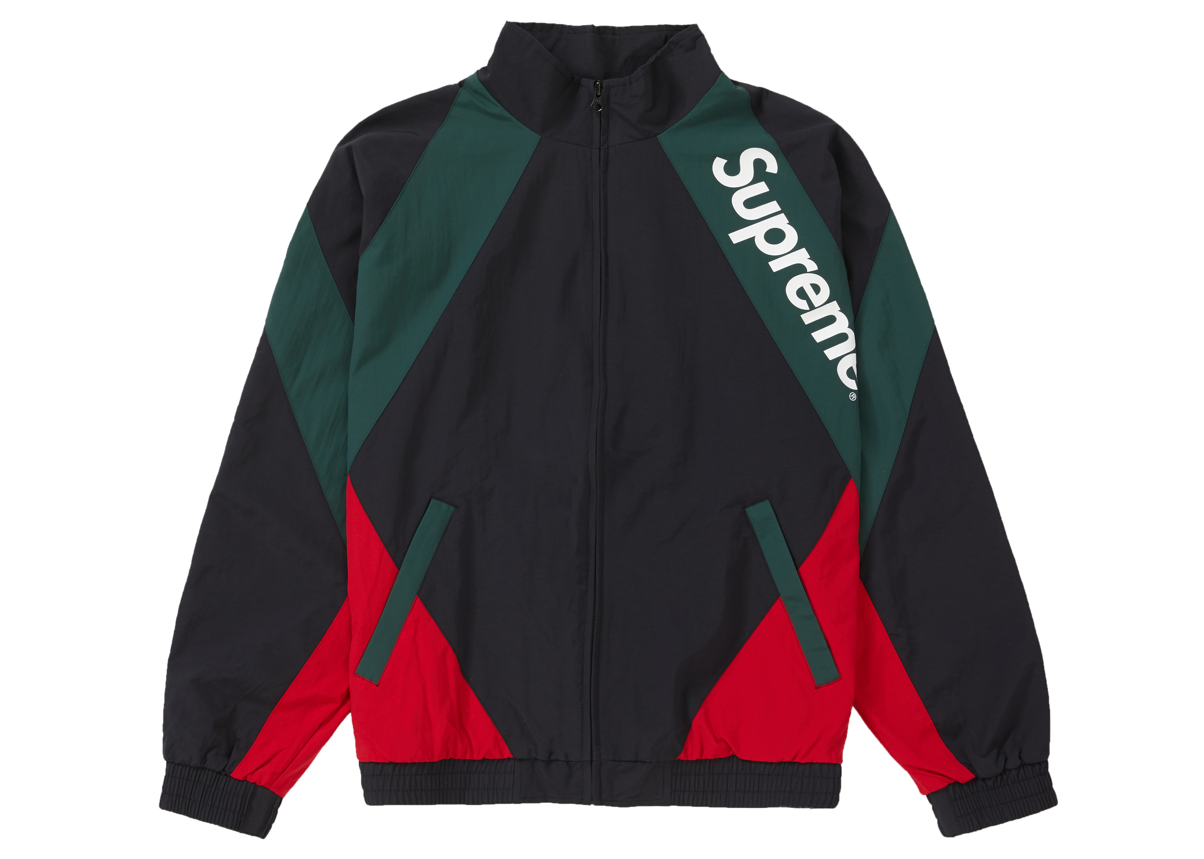 Supreme Crushed Velvet Track Jacket (FW23) - $158