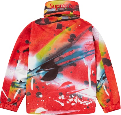 Supreme Gore-Tex Anorak Red Multi Shop Supreme Gore-Tex Anorak Red Multi
