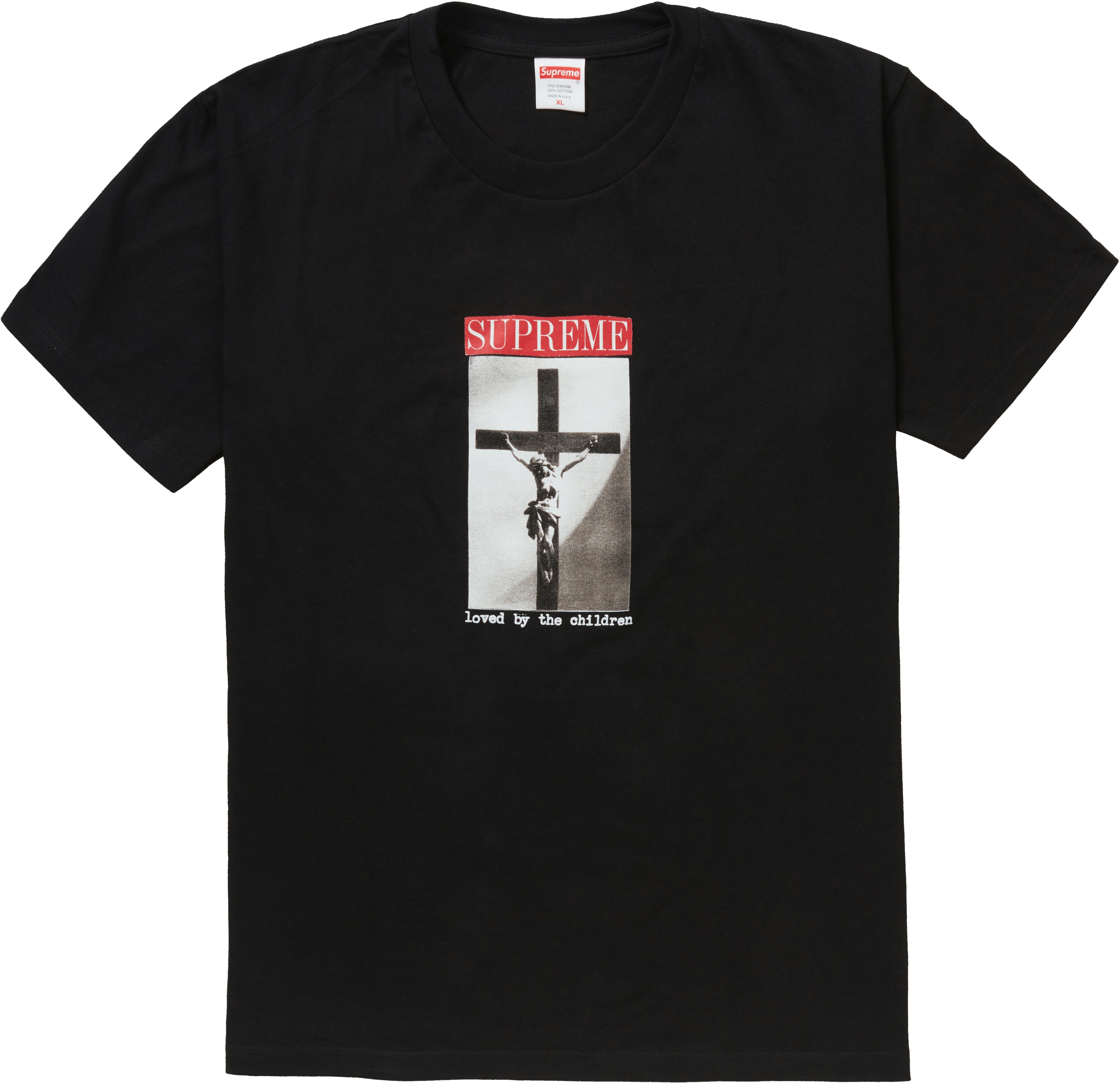 supreme-loved-by-the-children-tee-black