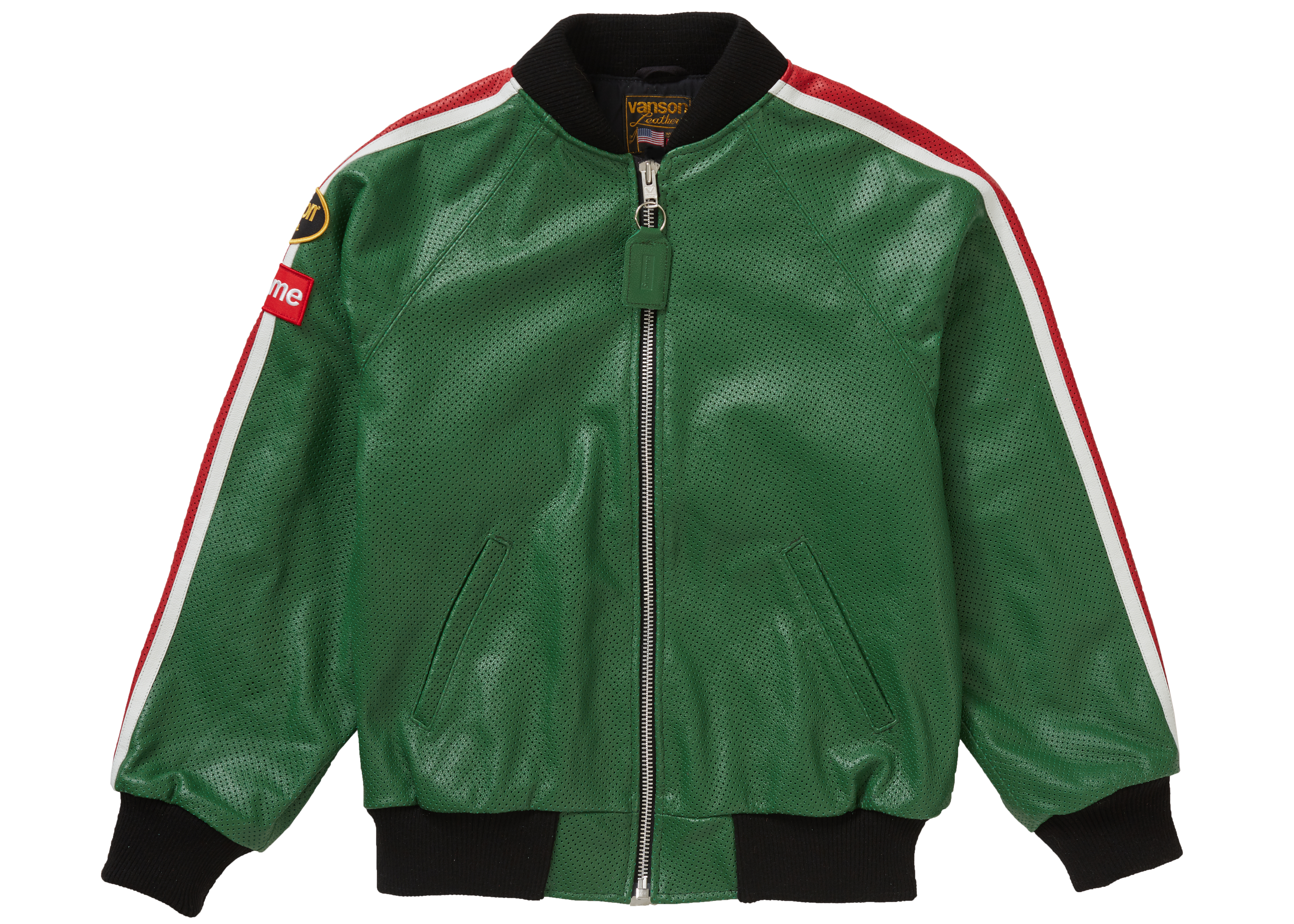 Supreme vanson leather on sale jacket