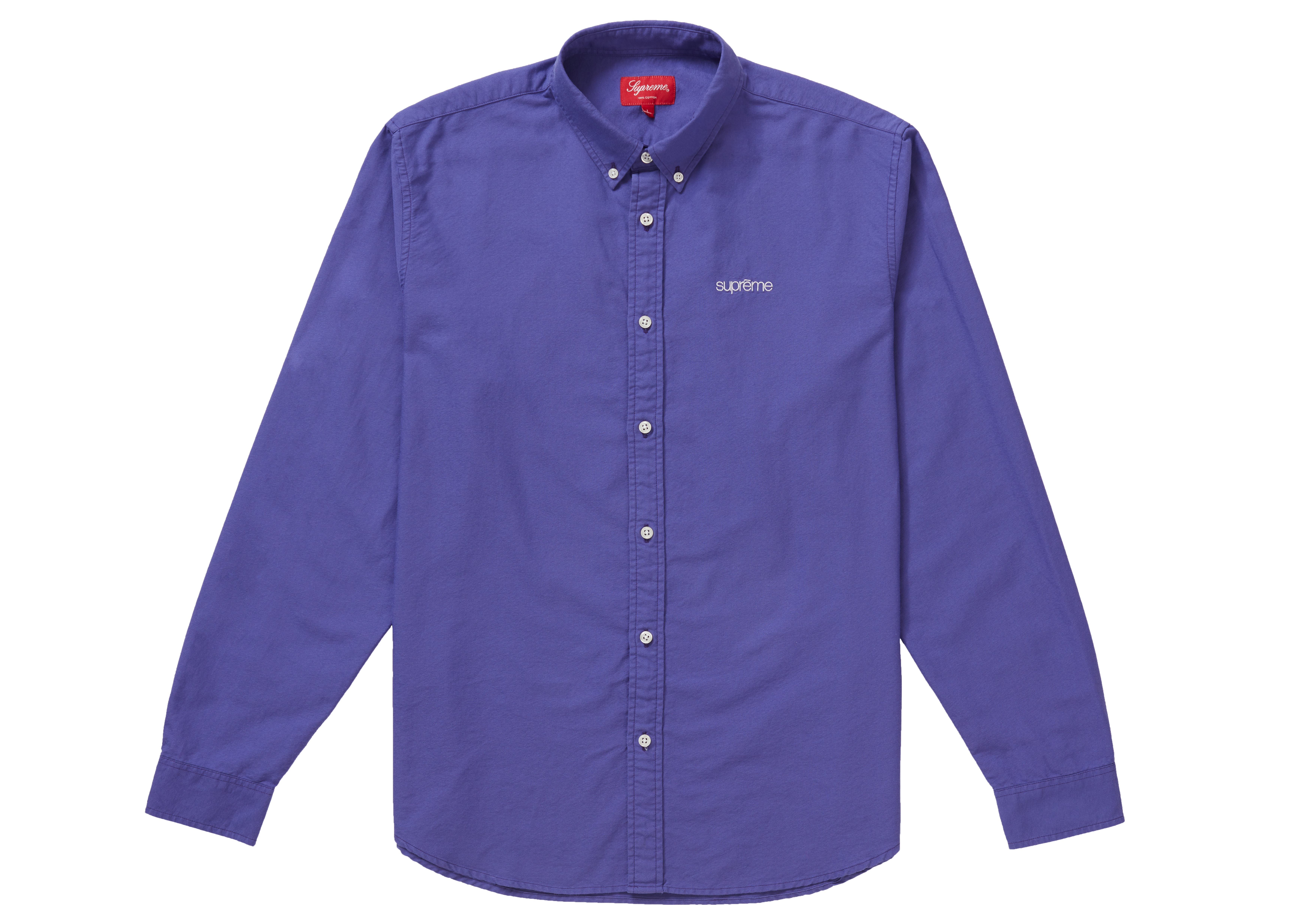 Supreme Oxford Shirt (SS20) Purple