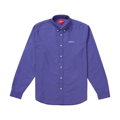 Supreme Oxford Shirt (SS20) Purple