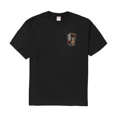 Supreme Laugh Now Tee Black