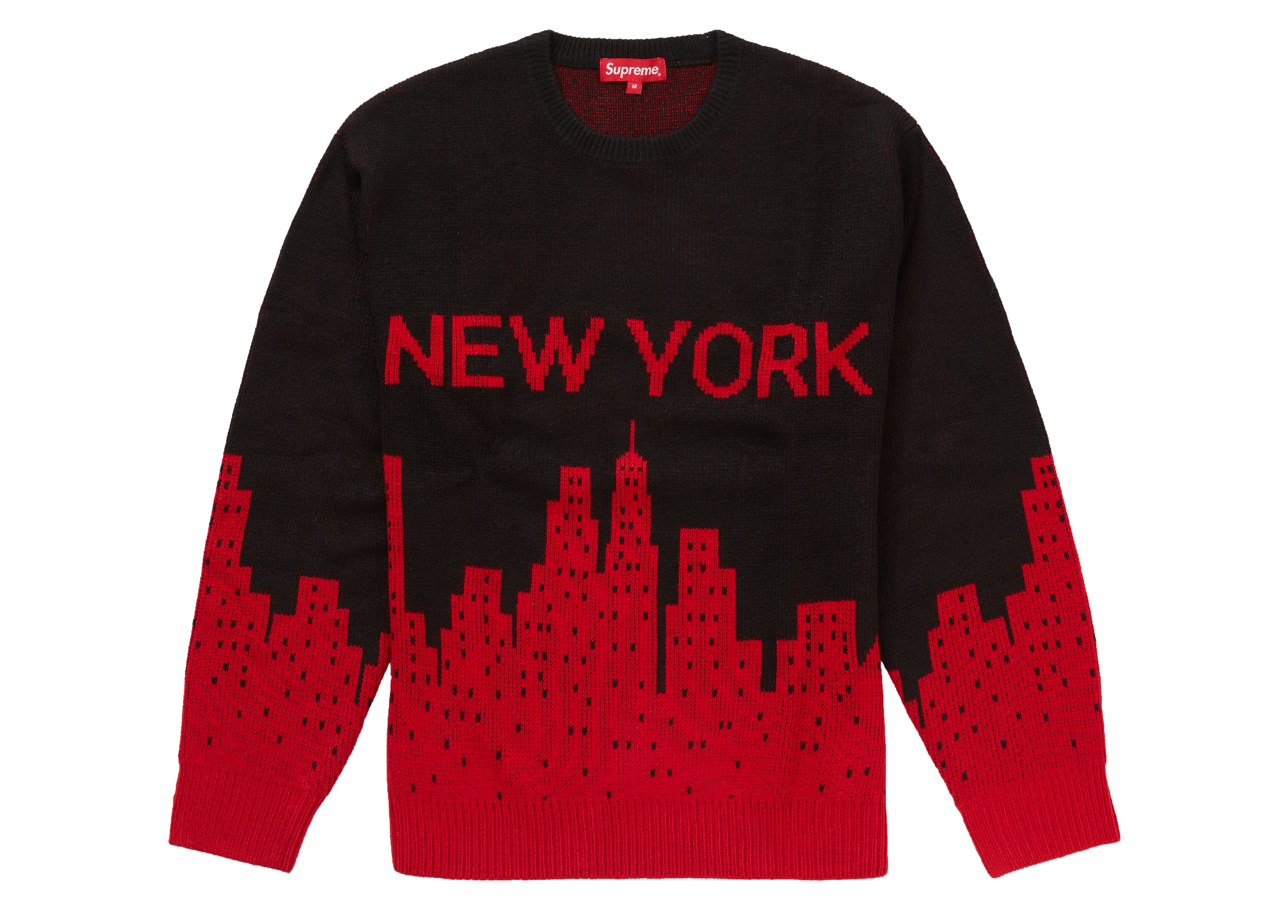 Supreme New York Sweater Black - Novelship