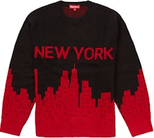Supreme New York Sweater Black Supreme New York Sweater Black