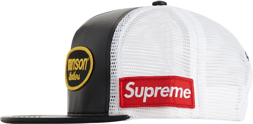 Supreme Vanson Leathers Mesh Belakang 5-Panel Hitam Order Supreme Vanson Leathers Mesh Belakang 5-Panel Hitam