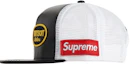 Order Supreme Vanson Leathers Mesh Belakang 5-Panel Hitam