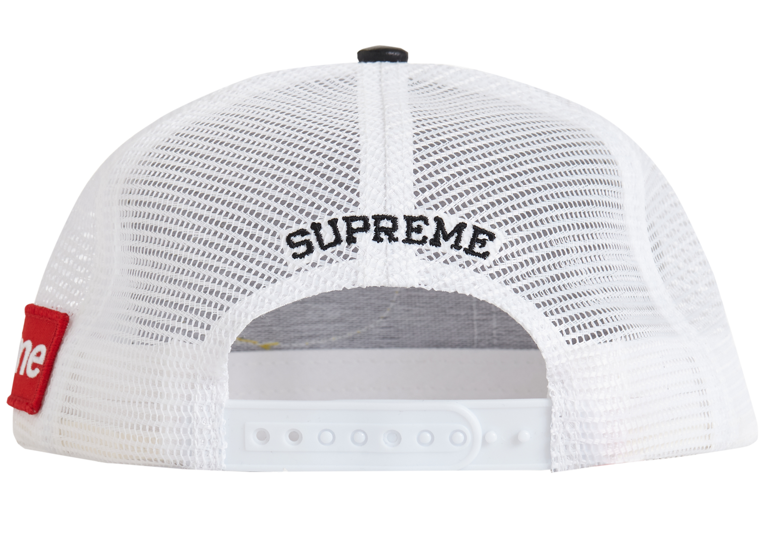 Lookbook Supreme Vanson Leathers Mesh Belakang 5-Panel Hitam