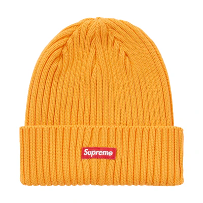 Supreme Overdyed Beanie (SS20) Gold
