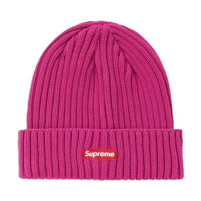 Supreme Overdyed Beanie (SS20) Pink