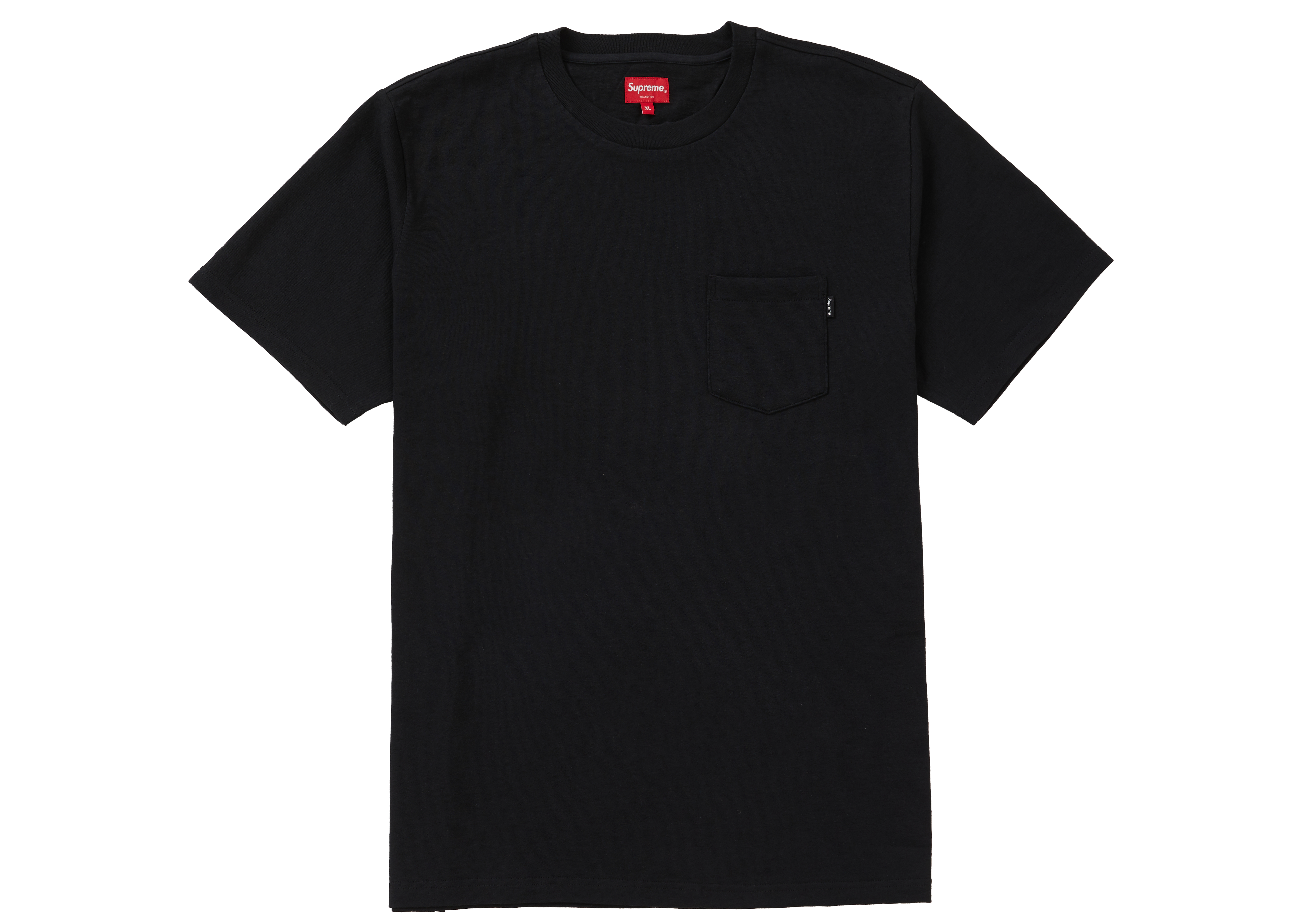 Supreme S/S Pocket Tee Black - Novelship